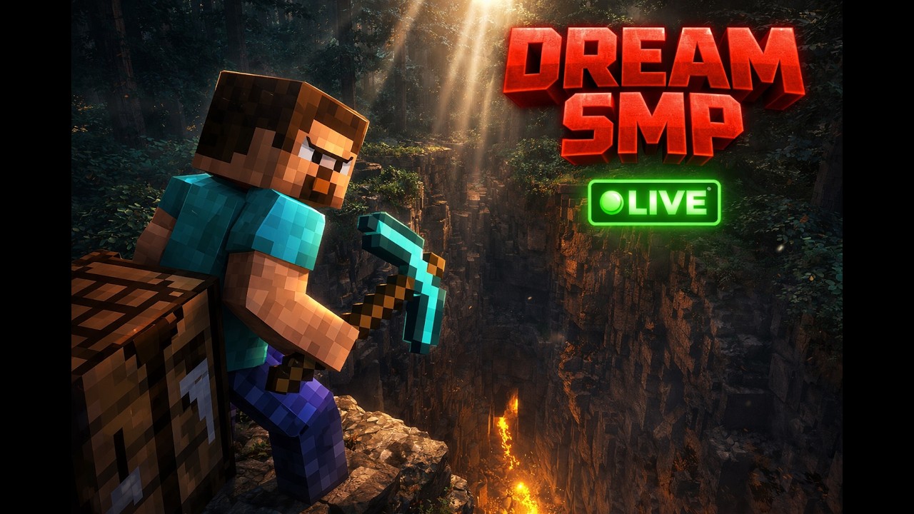 I JOIN FIRST TIME IN DREAM SMP DAY- 1 - YouTube