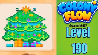 Colony Flow Level 190 Walkthrough Solution 
