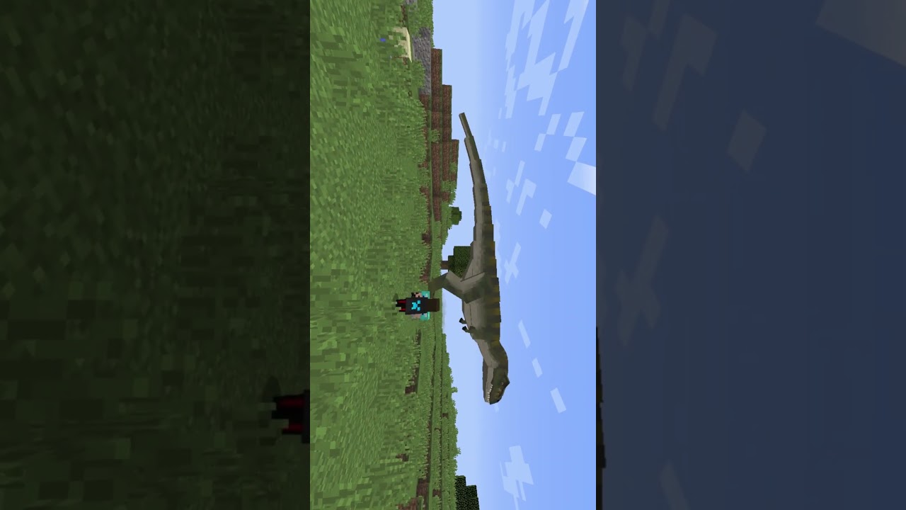 leite de dinossauro #mod #minecraft #dinossauros