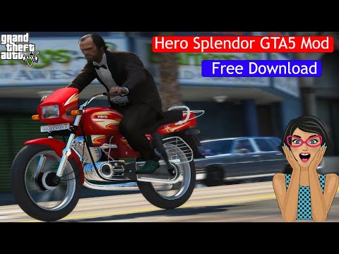 66 Splendor Bike Mod For Bus Simulator Indonesia  Free