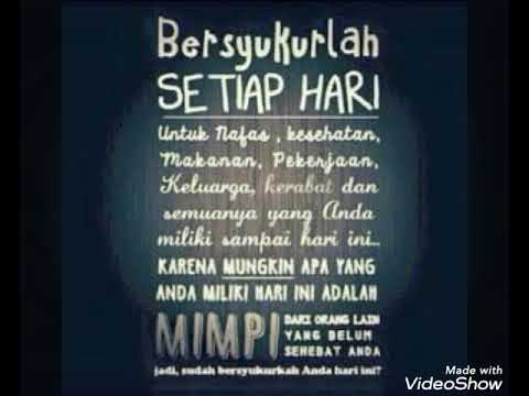 Syukuri Apa Yang Ada Padamu Youtube