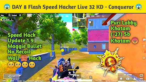 DAY8 🇮🇳 BGMI Flash Speed Hacker Live Full Gameplay Conqueror 😱 Solo Rank Push Tips & Tricks For C2S5