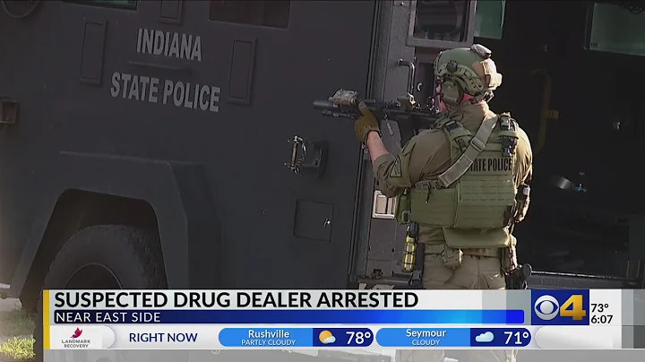 Alleged cocaine dealer jumps from attic during ISP raid; 14 people found in suspected drug house