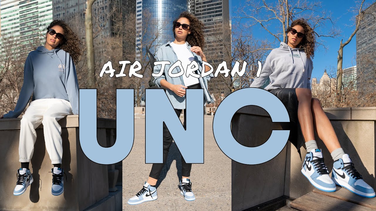 Air Jordan 1 University Blue On Foot Review And Styling Haul Do They Live Up To The Hype Youtube