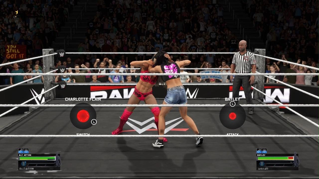 RVS Raw Charlotte vs Bayley