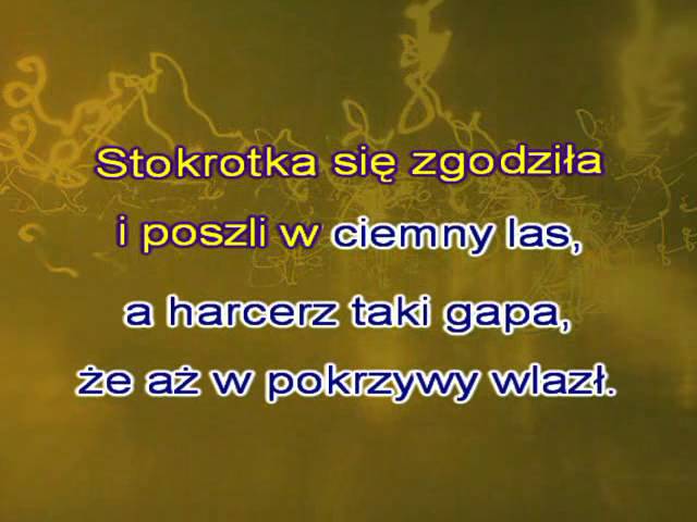 Gdzie Strumyk Płynie Z Wolna Tekst Stokrotka - Gdzie strumyk płynie z wolna i Glory glory alleluja