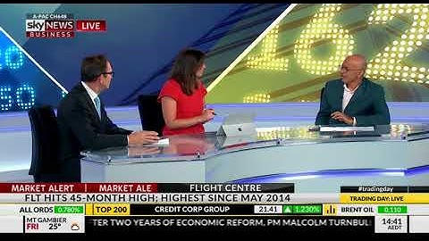 Vijay Solanki and James Manning on Sky Business.
