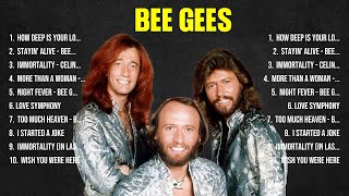 Bee Gees Top Of The Music Hits 2024  Most Popular Hits Playlist