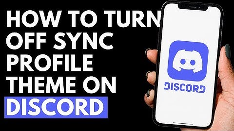 How To Turn Off Sync Profile Theme on Discord | Discord Tutorial