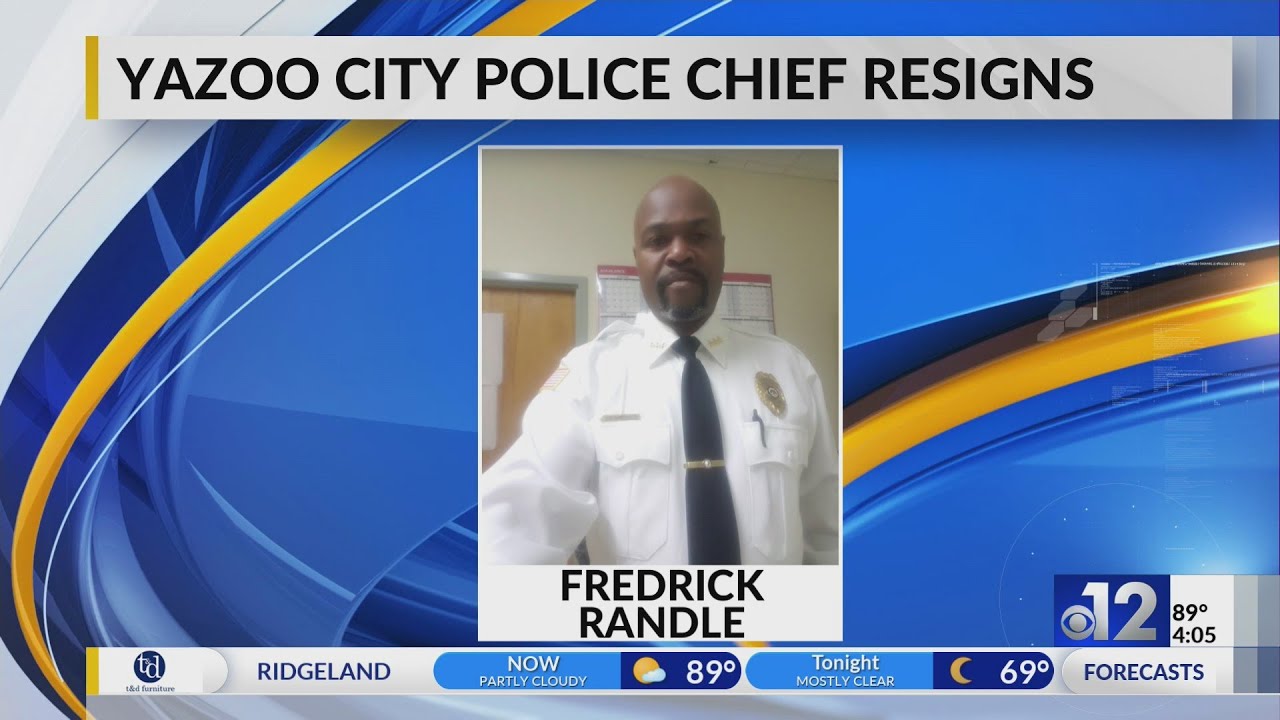 Yazoo City police chief resigns after short time on the job YouTube