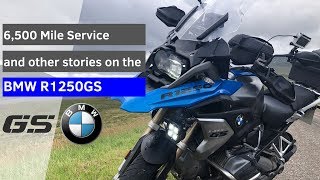 6500 Mile 2nd Service on my BMW R1250GS