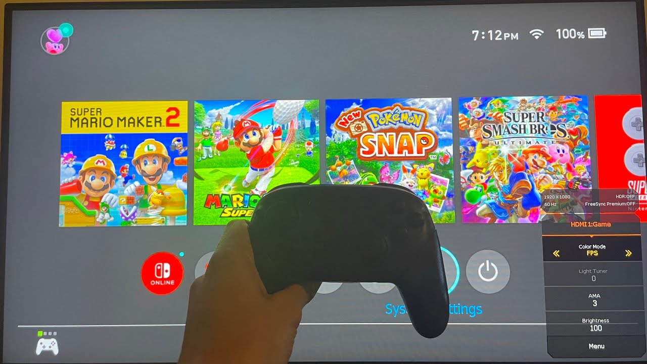 Nintendo Switch How to Fix HDMI Cable Not Working Tutorial! (Easy