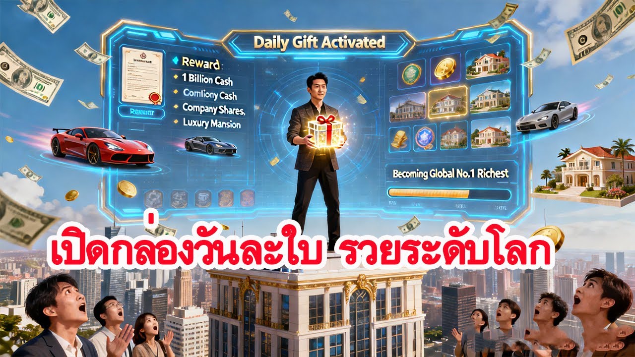 เปิดกล่องของขวัญทุกวันแล้วกลายเป็นมหาเศรษฐีโลก ชีวิตพลิกจากศูนย์สู่พันล้าน