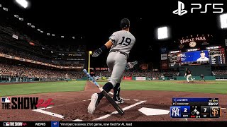 i joined the game while the yankees were losing and this happen! - MLB THE SHOW 24 Gameplay (PS5)