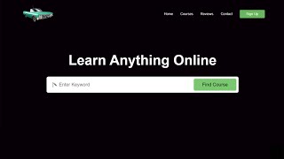 How to create website Header in HTML | CSS