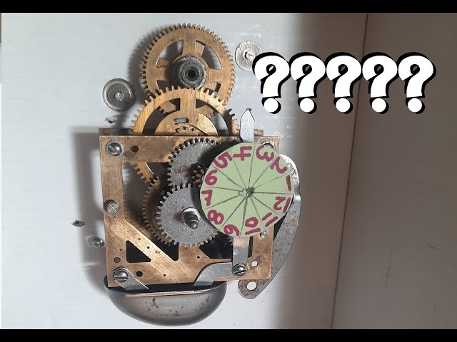 D.I.Y. Electro-Mechanical alarm clock! - YouTube