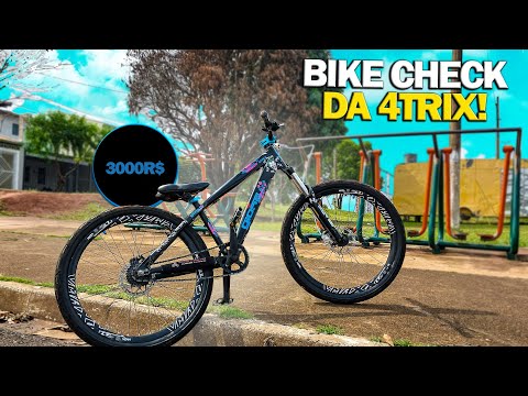 BIKE CHECK GIOS 4TRIX * montada para grau*😈 