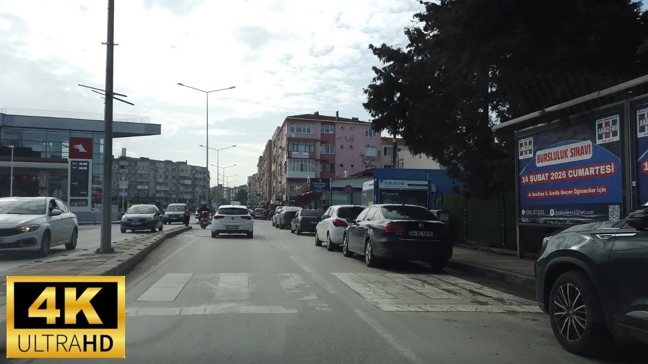 Çanakkale Atatürk Caddesi  |  4K  |  60fps |  Driving Tour |  2025