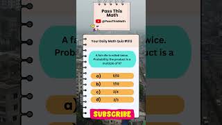 Your Daily Math Quiz 013 #shorts #dailyquiz