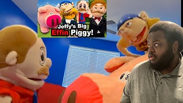 SML Movie: Jeffy’s Big Effin Piggy! (REACTION) #sml #jeffy #reaction 😂🐷