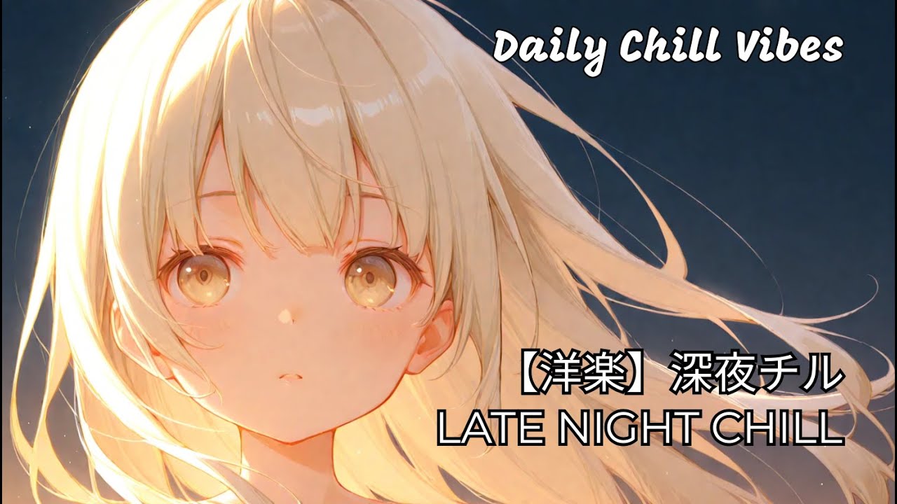【洋楽】Late Night Chill Pop 🌙｜深夜に聴きたいチル洋楽