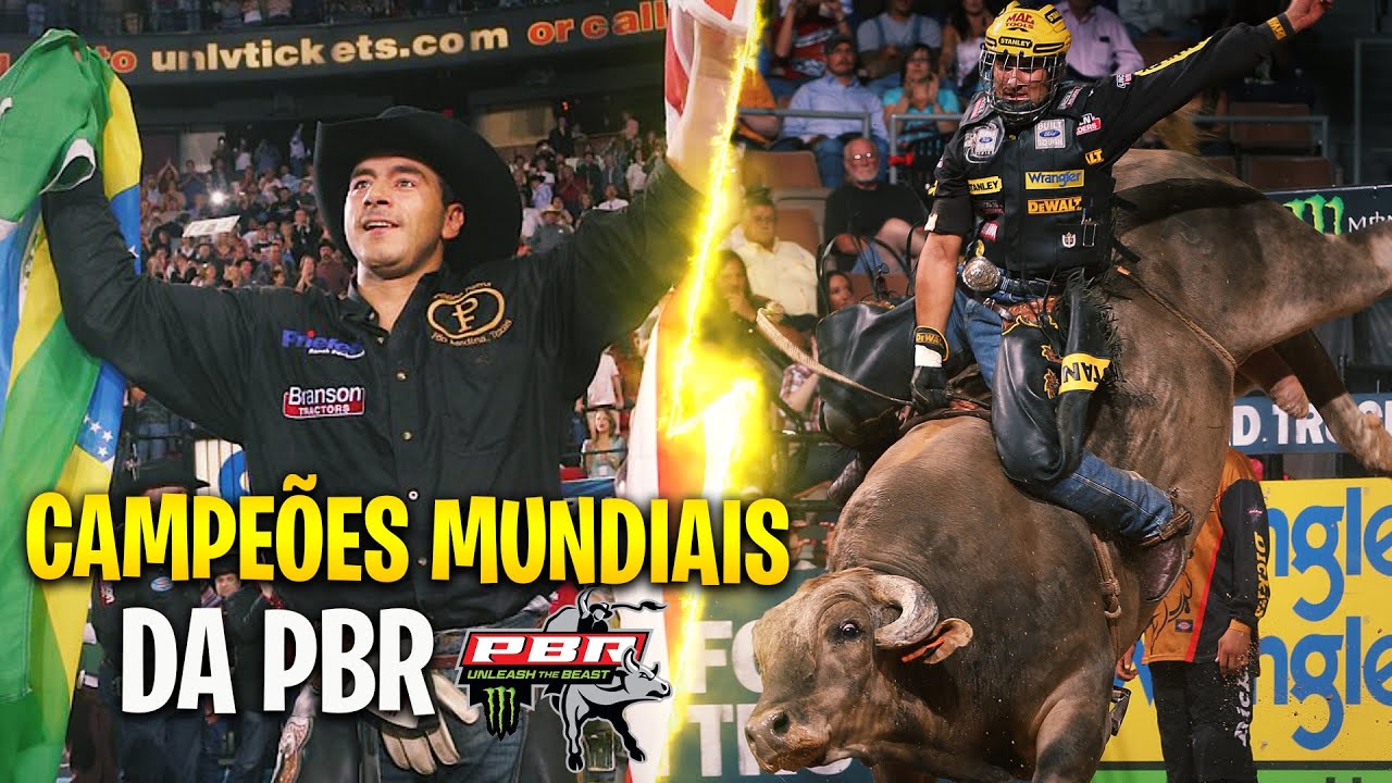 Todos os CAMPEÕES MUNDIAIS da PBR (1994 a 2021)