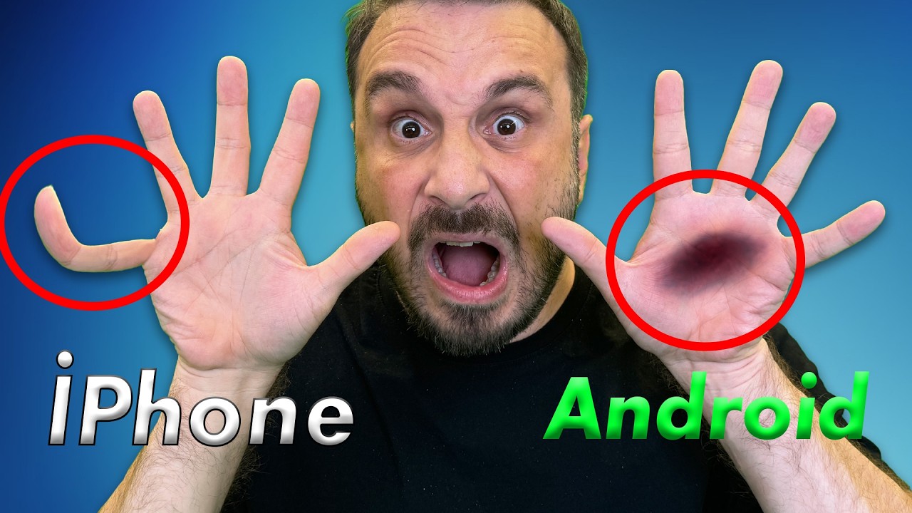 İPHONE PARMAK MI YAMULTUYOR?