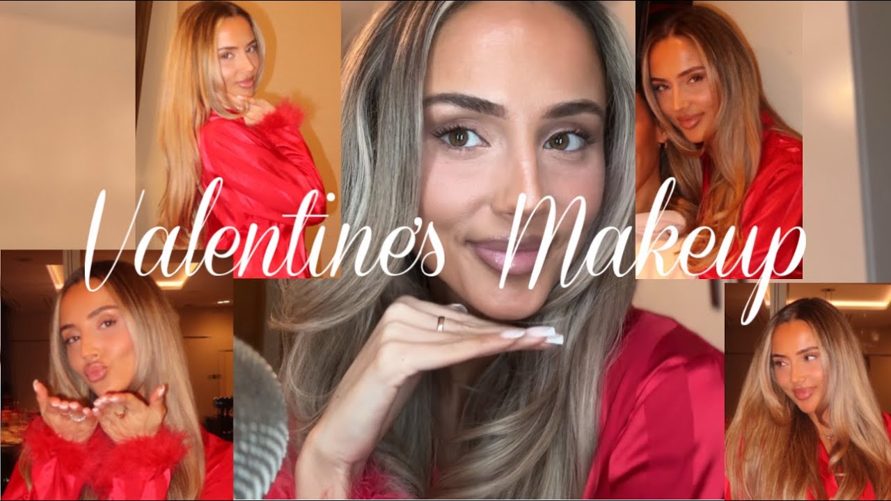 ASMR Perfect Valentine's Day Makeup 🎀💋🌹