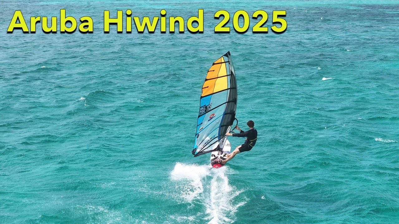 Aruba hiwind preparation... windsurf slalom in a tropical island.