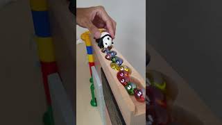 Marble Run Race ASMR HABA wave slope part43 #marblerun #マーブルラン #shorts