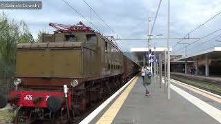 Partenza della E626.294 dalla stazione di Latina! [Treno Storico del Razionalismo di Fondazione FS]