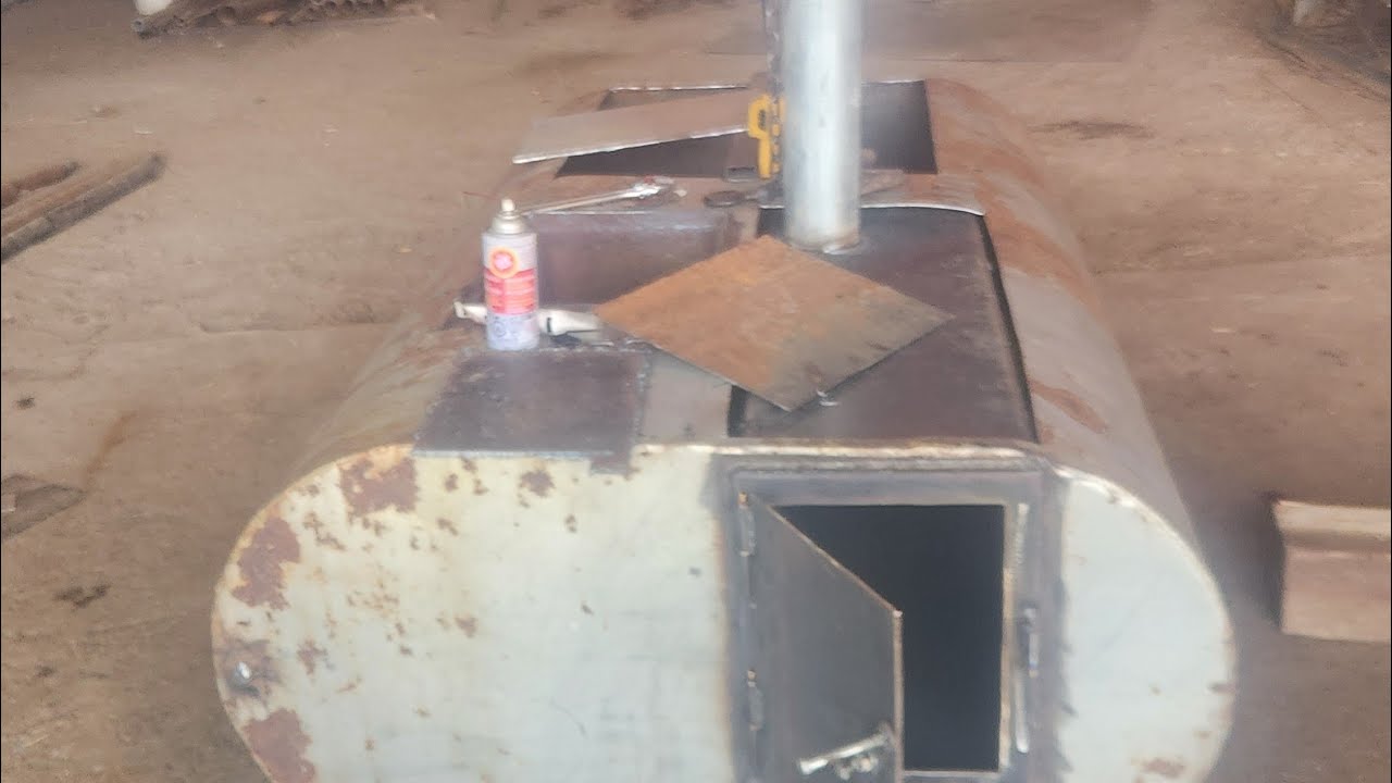 Wood Heated Livestock Water Tank Part 2 YouTube