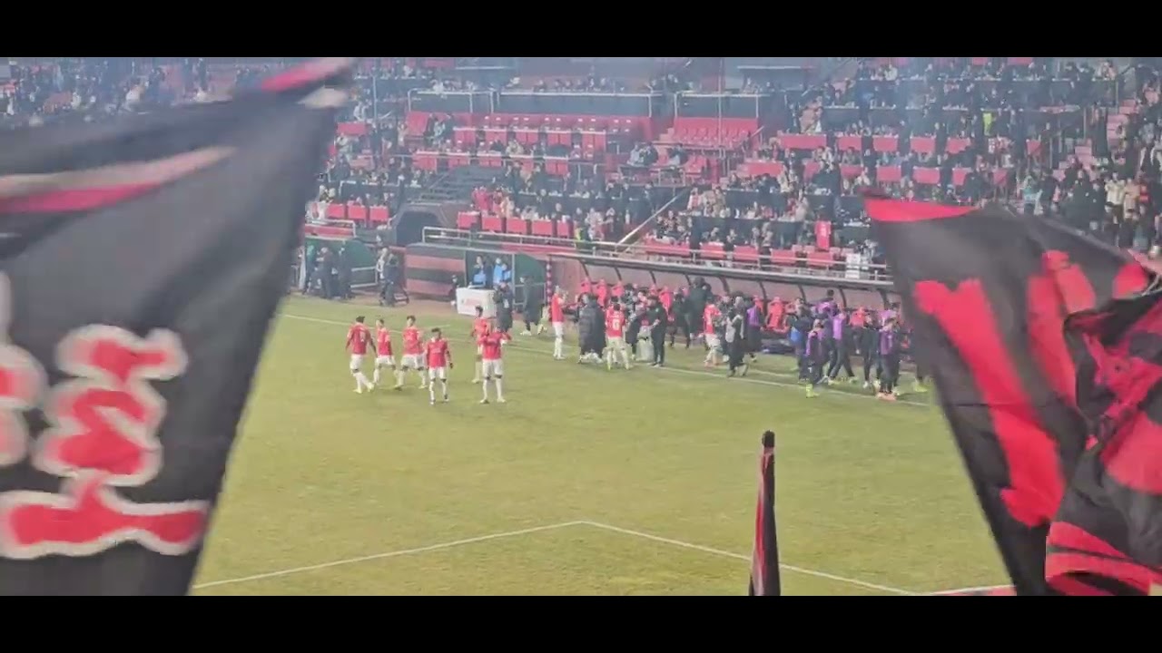 2026.02.12 ACL2 16강 1차전 포항스틸러스 vs 감바오사카 조르지 동점골 장면 