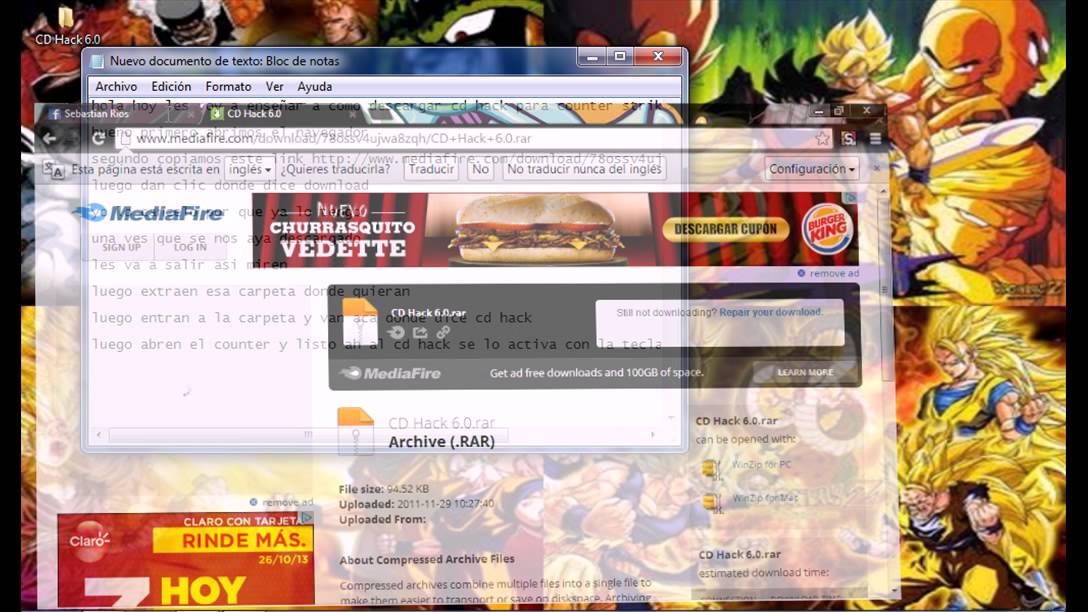 Como descargar cd hack para cs 1 6 no steam youtube