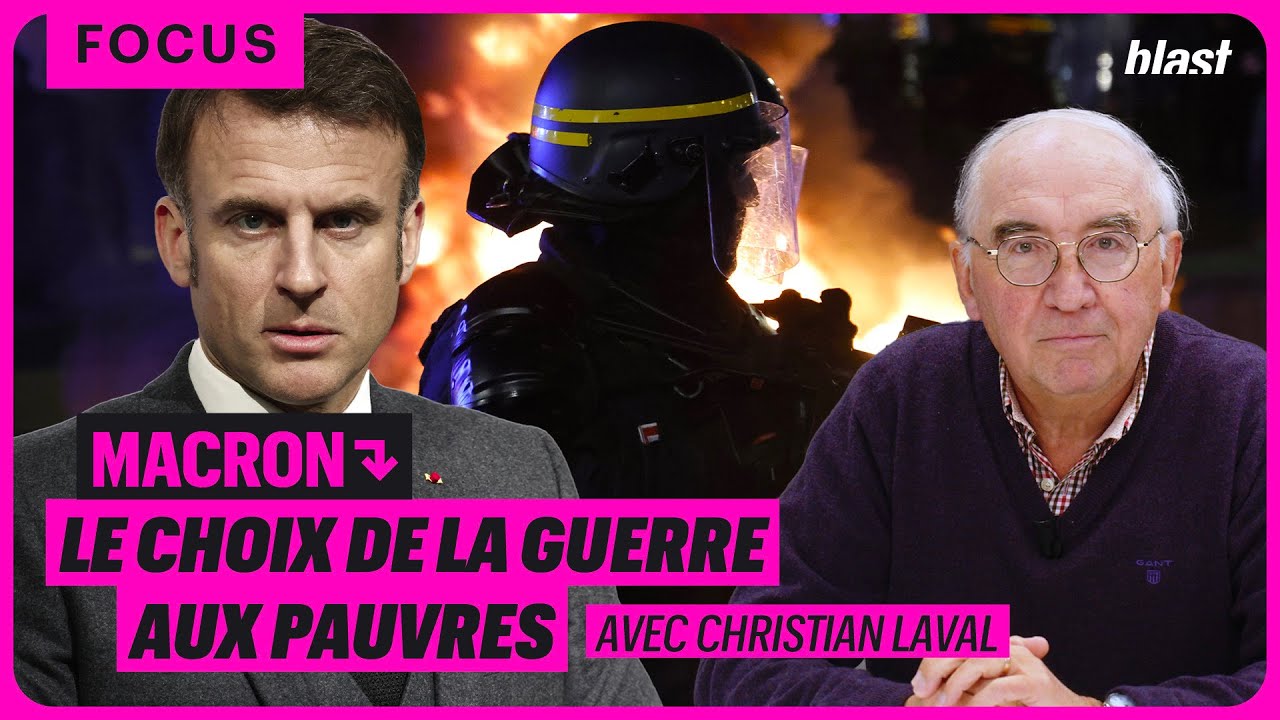 ⁣MACRON, LE CHOIX DE LA GUERRE AUX PAUVRES