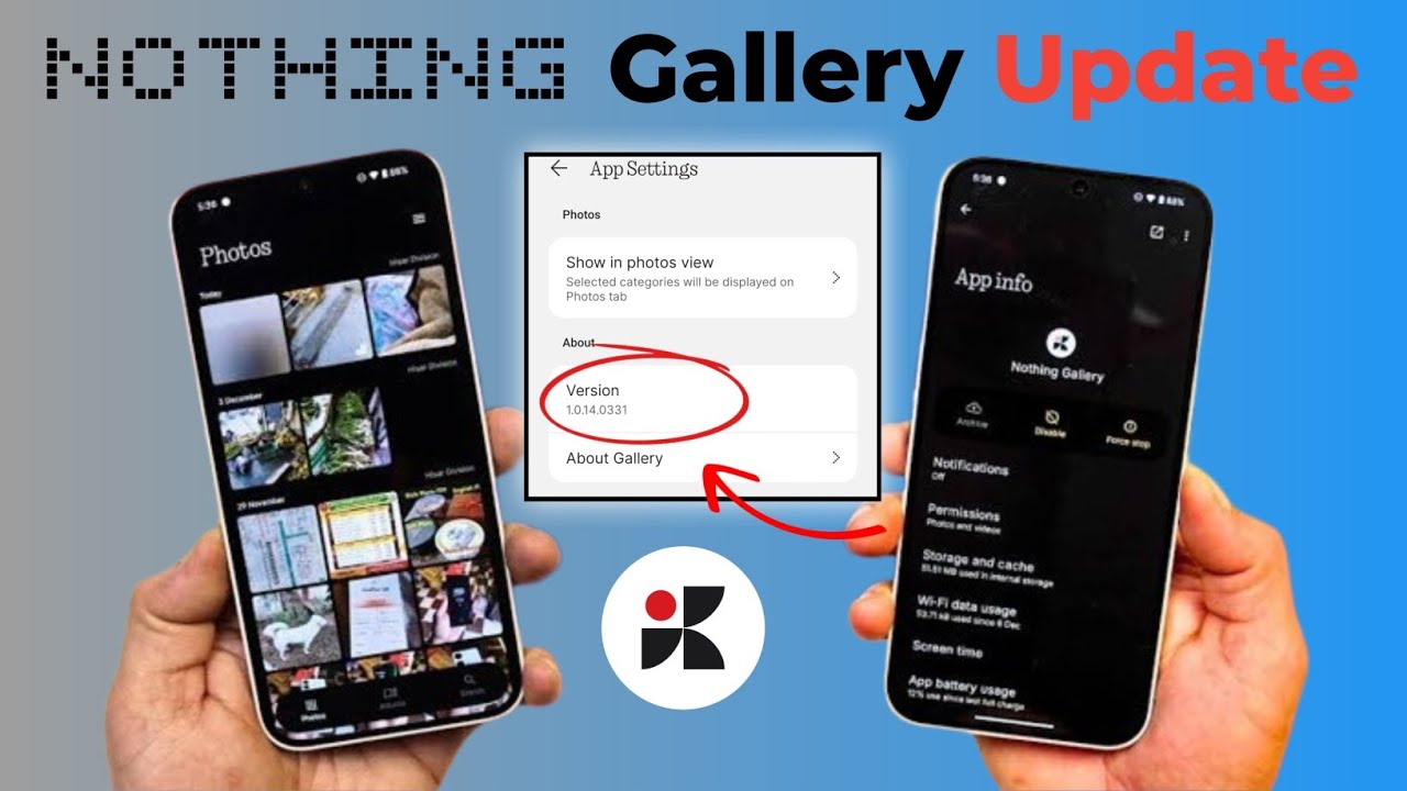 Nothing Gallery New Update | Version 1.0.14.0331 | Nothing OS 3.0 - YouTube