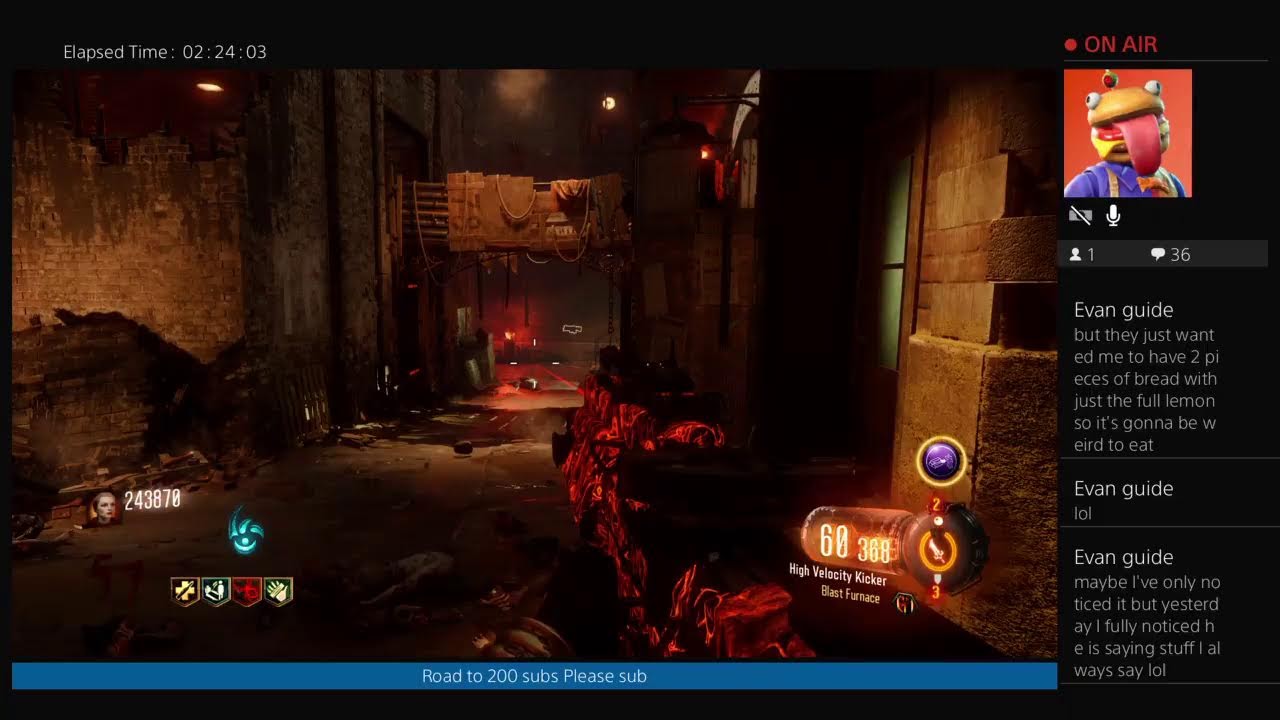 Call of duty black ops 3  Round 100 soe chill stream road to 200 subs