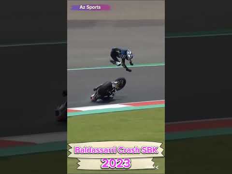 Crash SBK Baldassarri