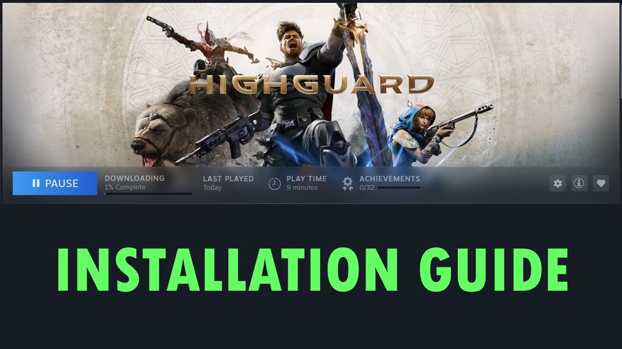 Как скачать или установить Highguard на ПК