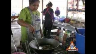 Thai Basil Chicken with Egg - Street Vendor