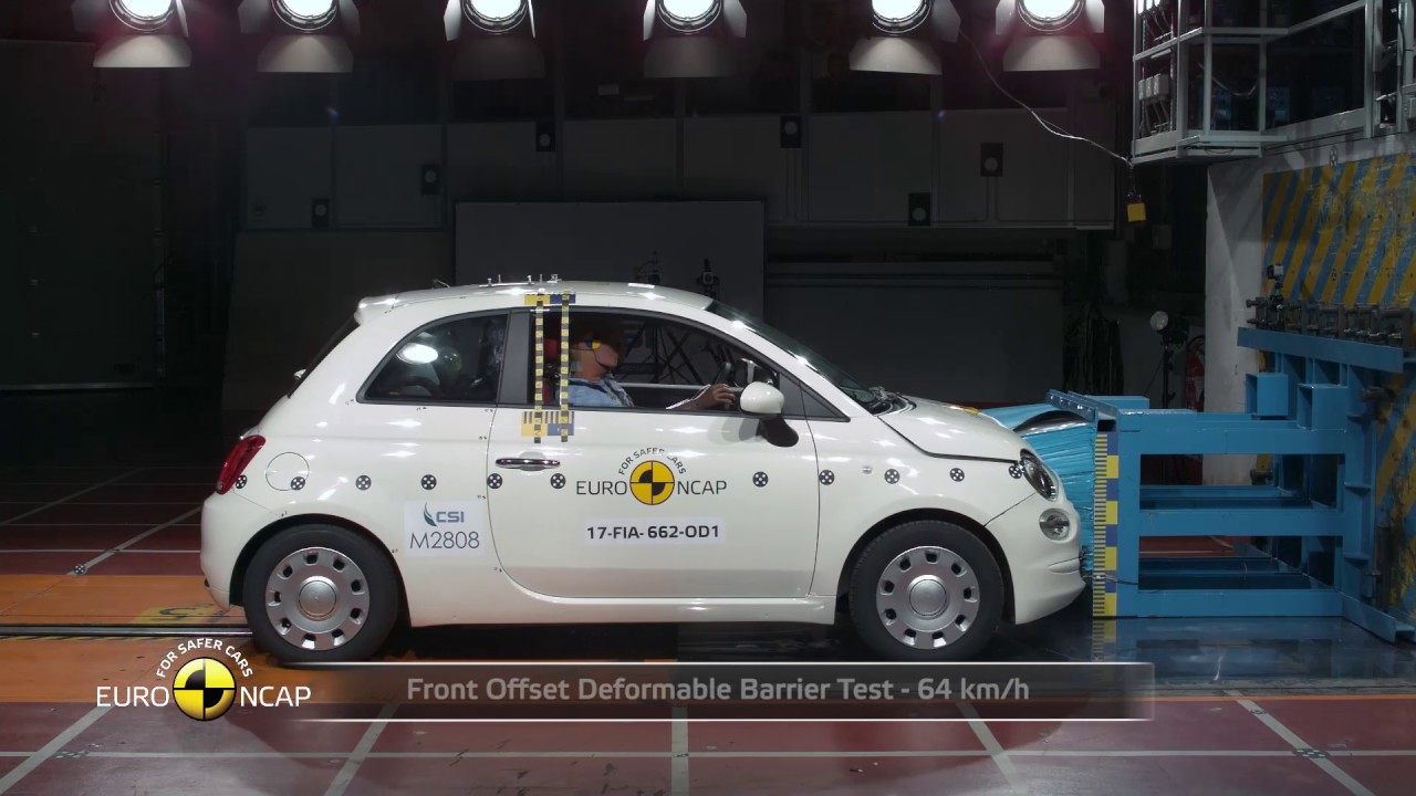 Fiat 500 краш тест