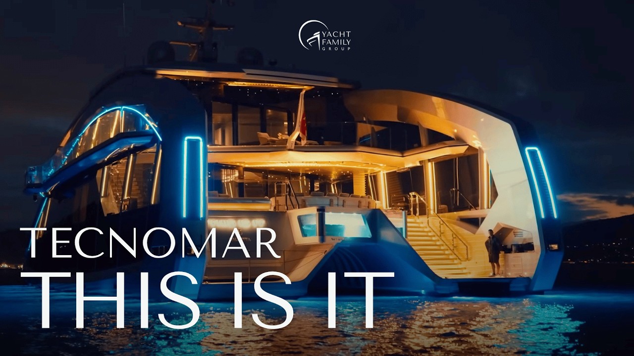 Самая футуристичная яхта в мире - Tecnomar THIS IS IT.