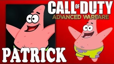 PATRICK - COD Advanced Warfare Emblem TUTORIAL! (Sponge Bob)