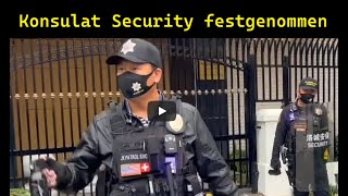 Download Lagu Sicherheitsmitarbeiter des chinesischen Konsulats greift Demonstranten an MP3