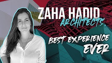 Mariana tell us about her life in ZAHA HADID ARCHITECTS!!!
