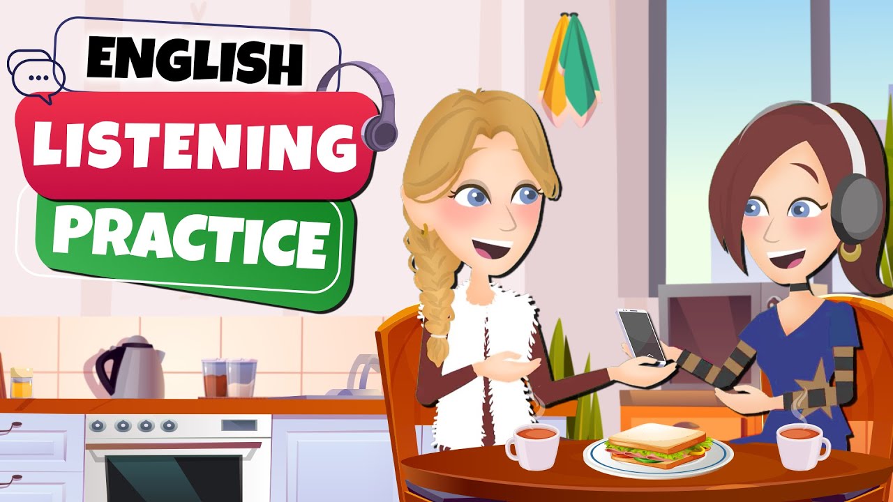 English Listening Practice for Beginners with Easy Conversations (A1-A2 Level)
