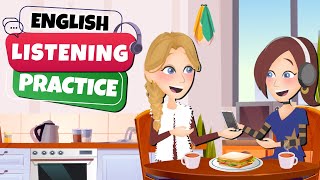 English Listening Practice for Beginners with Easy Conversations (A1-A2 Level) screenshot 1