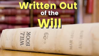 The REAL Reason Your Ancestor Wasn't In the Will