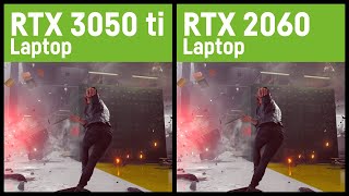 RTX 3050 ti (60W) vs. RTX 2060 (90W) Laptop/Notebook