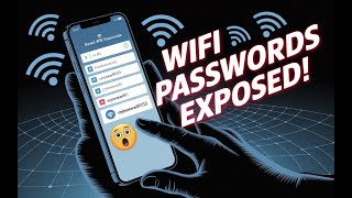 📱 This Android App EXPOSES Every Saved WiFi Password Instantly! 😱